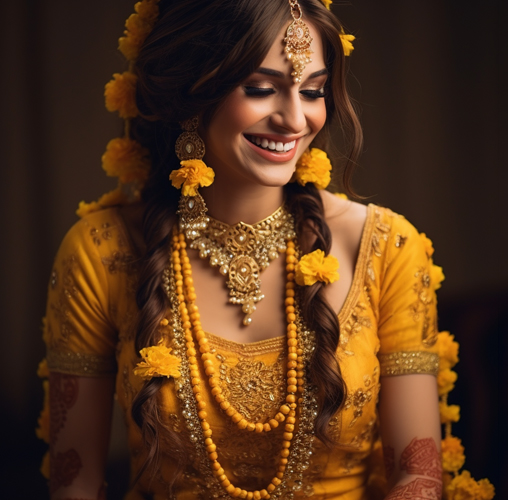 Best Haldi Jewelry Ideas for the Indian Bride