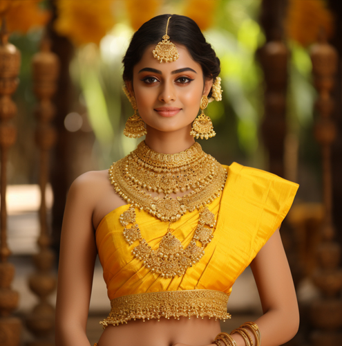 Haldi jewellery for bride - latest Ideas with pics 