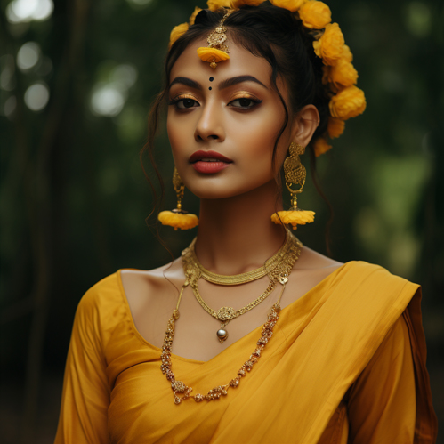 Haldi jewellery for bride - latest Ideas with pics 